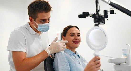 Dental sealant procedure is fast and easy