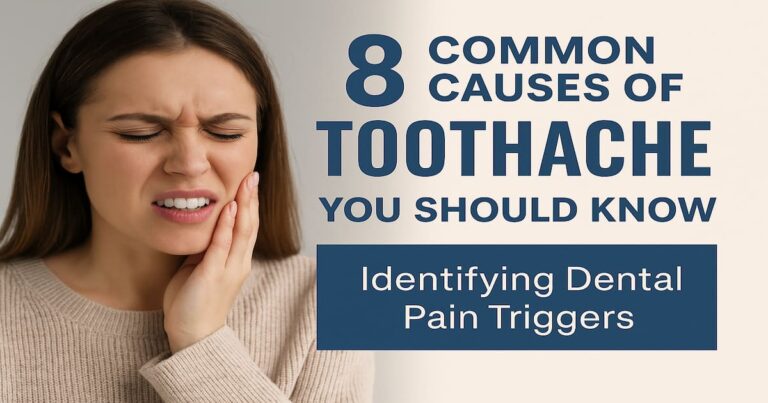 8 Common Causes of Toothache and the Warning Signs to Watch