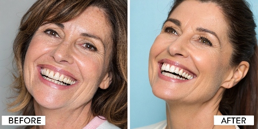Dental Implants before and after